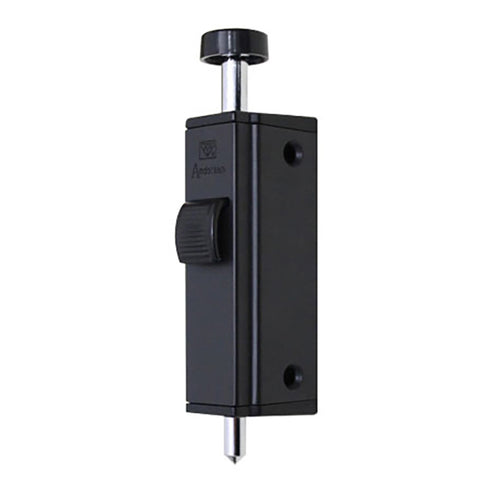 Andersen Auxiliary Foot Bolt Lock for Frenchwood Gliding Door - Oil Rubbed Bronze - Andersen Auxiliary Foot Bolt Lock for Frenchwood Gliding Door - Oil Rubbed Bronze