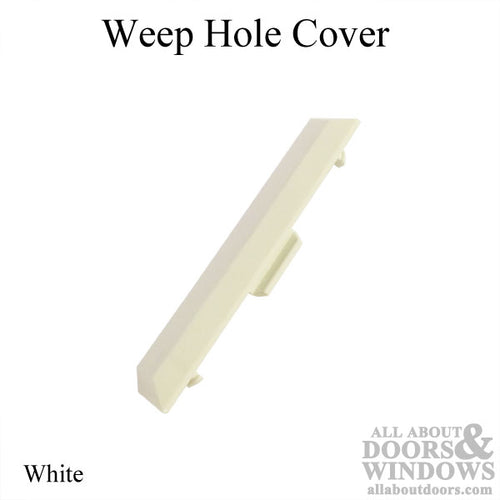 Weep Hole Cover - White - Cover Only - Weep Hole Cover - White - Cover Only