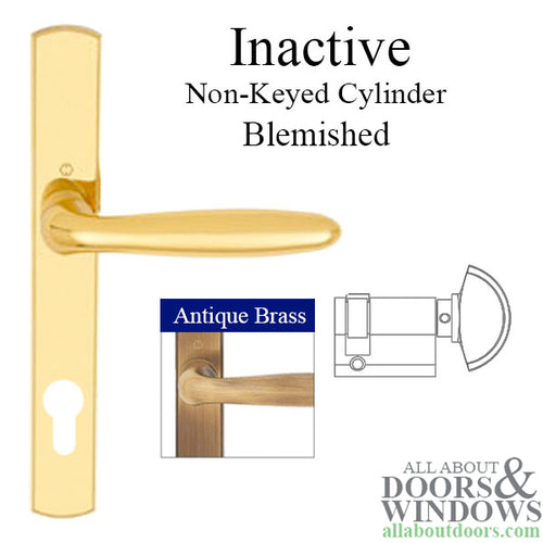 Blemished HOPPE Multipoint Lock Handleset, Verona, M151/216N, Solid Brass - Blemished HOPPE Multipoint Lock Handleset, Verona, M151/216N, Solid Brass
