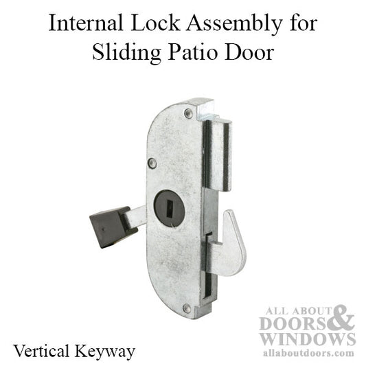 Arcadia 3" Internal Latch for Sliding Patio Door