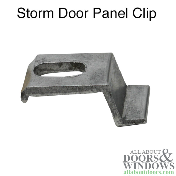 Storm Door Panel Clips, case of 10 - Storm Door Panel Clips, case of 10