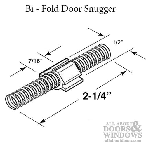 Door Snugger, Bi-Fold, 4-Door Application - Door Snugger, Bi-Fold, 4-Door Application