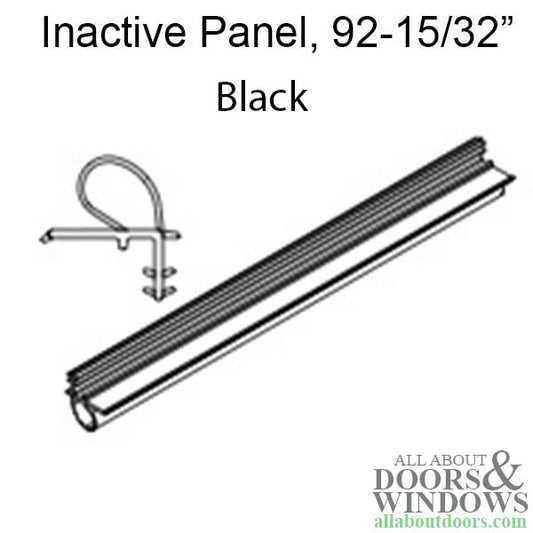 Marvin Inactive Panel V780 Stile Weatherstrip Black