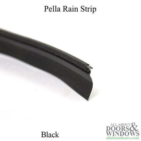 Pella Rain Strip - Black