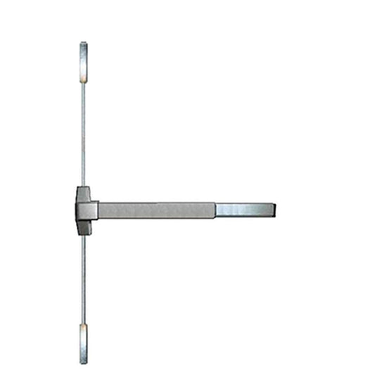 Surface Mount Vertical Rod Exit Device, 36" push panic bar
