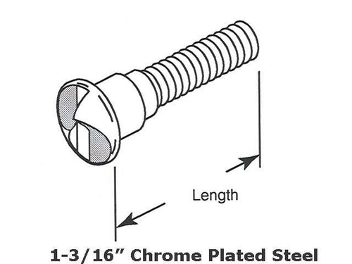 One Way Shoulder Screw for Partition Panel 1.187 Inch Length - One Way Shoulder Screw for Partition Panel 1.187 Inch Length