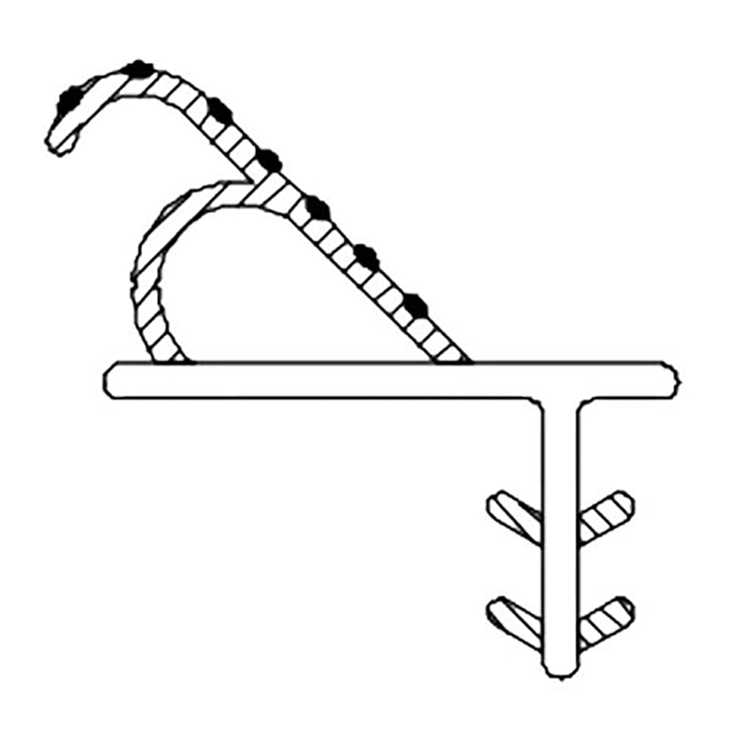 Marvin Casement Window Flex-Leg Weatherstrip 72