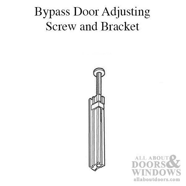 Adjusting Screw and Bracket - Used with #  25154 - Adjusting Screw and Bracket - Used with #  25154