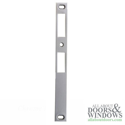 Strike Plate for Storm Door Mortise Lock 8.125 Inch Screw Hole Spacing - Strike Plate for Storm Door Mortise Lock 8.125 Inch Screw Hole Spacing