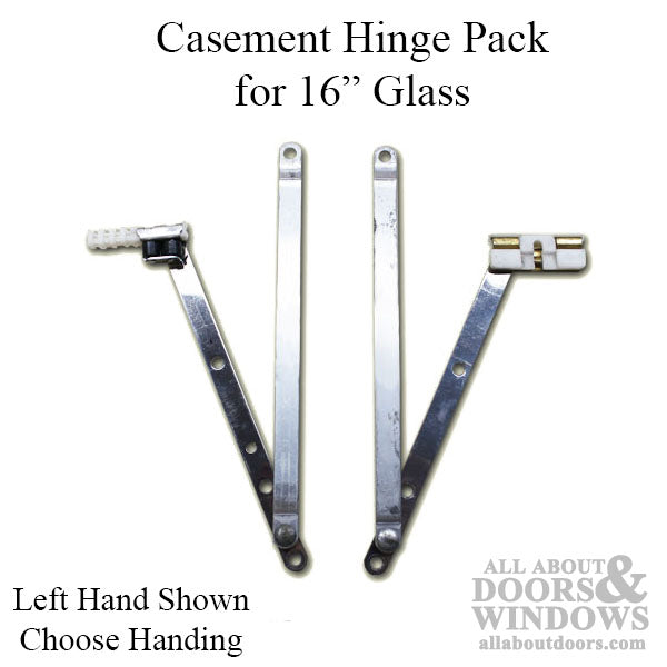 Hinge Pack, Pella Casement - 16 Inch - Choose Handing - Hinge Pack, Pella Casement - 16 Inch - Choose Handing