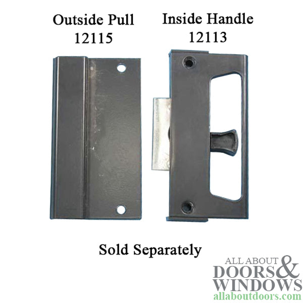 Outside Pull for Clamp Style Screen Handle - Outside Pull for Clamp Style Screen Handle