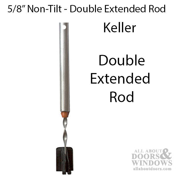 5/8 Double Extended Tip, Balance Rod - Red Bearing - 5/8 Double Extended Tip, Balance Rod - Red Bearing