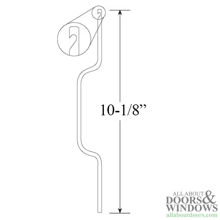 Sash Tensioning Balance Tool Tilt Window Mortise Hook - Sash Tensioning Balance Tool Tilt Window Mortise Hook