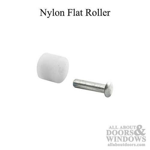 Roller (Flat) - Sliding Windows, Nylon / Aluminum - Roller (Flat) - Sliding Windows, Nylon / Aluminum