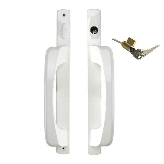 Pella Door Handle For Sliding Glass Patio Doors Interior and Exterior Keyed Door Handles
