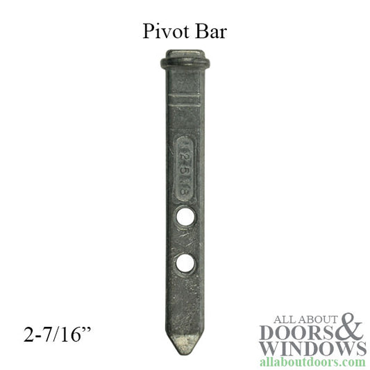 Pivot Bar, 2-7/16", 2 Hole Round End