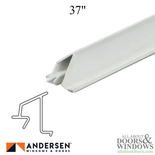 Andersen Glazing Bead, Perma-Shield Improved/E-Z 400 Series, 5/8" C35, 37" - White