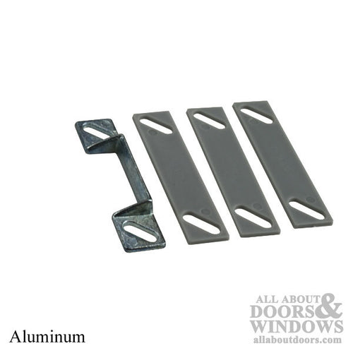 Storm Door Spring Loaded Strike Plate Keeper - Storm Door Spring Loaded Strike Plate Keeper