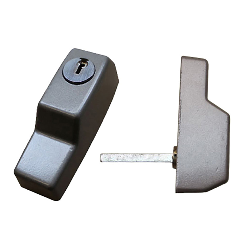 Discontinued - Andersen 2 Panel Gliding Door Exterior 6 Pin Lock Cylinder w/ Keys - Stone - Discontinued - Andersen 2 Panel Gliding Door Exterior 6 Pin Lock Cylinder w/ Keys - Stone