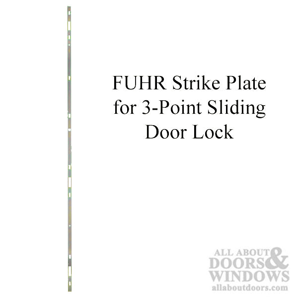 Fuhr Sliding Multipoint Lock Strike Plate 52