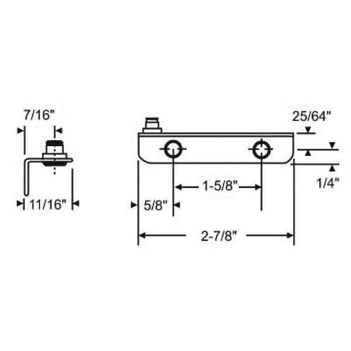 Truth Stud Bracket  Left Hand - Truth Stud Bracket  Left Hand