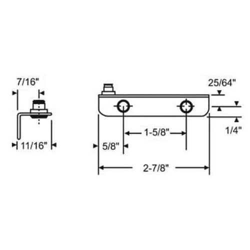 Truth Stud Bracket  Left Hand - Truth Stud Bracket  Left Hand