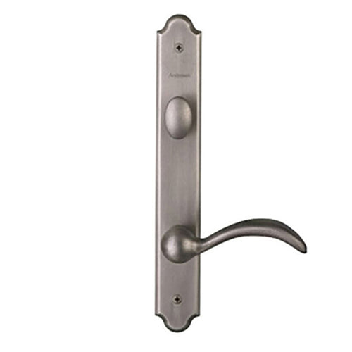 Andersen Encino Hardware Kit, Active Single Door - Distressed Nickel - Andersen Encino Hardware Kit, Active Single Door - Distressed Nickel