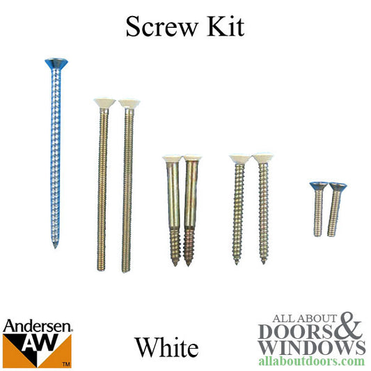 Screw Kit, Tribeca Handle Set, White