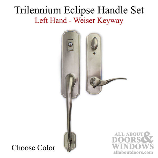 Trilennium Eclipse Handle with Grip, Left Hand, Weiser - Choose Color