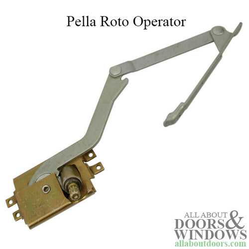 Pella Window Operator For Casement Windows From 1967 to 1993 Right Hand Operator For Casement and Primed Wood Windows - Pella Window Operator For Casement Windows From 1967 to 1993 Right Hand Operator For Casement and Primed Wood Windows