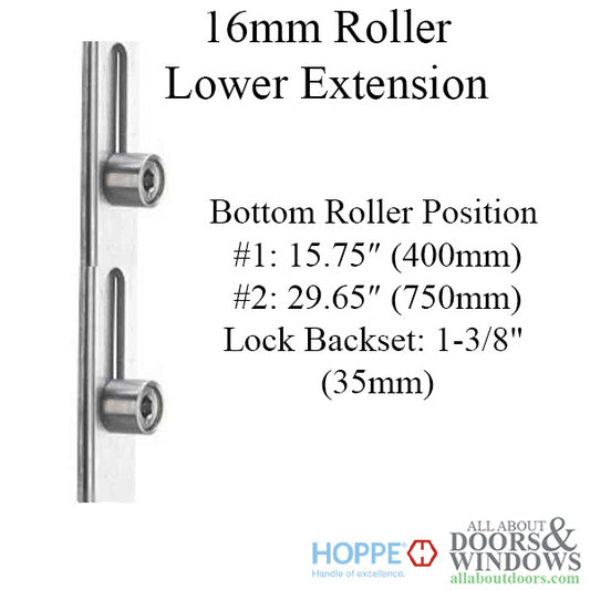 16mm Manual 4 Roller Gear,