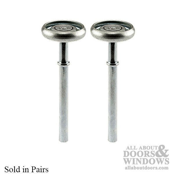 Ball Bearing Roller with 1-7/8 Inch Diameter and 4-1/4 Inch Stem for 2 Inch J-Track for Garage Doors - Ball Bearing Roller with 1-7/8 Inch Diameter and 4-1/4 Inch Stem for 2 Inch J-Track for Garage Doors