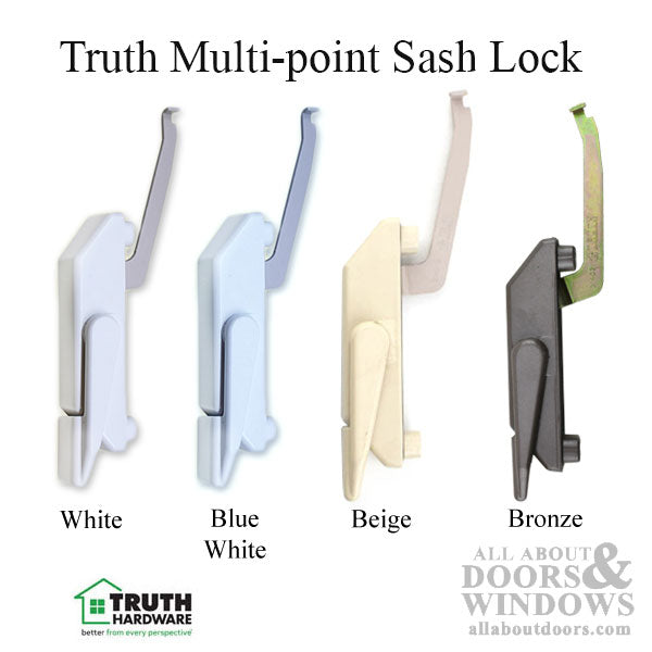 Multi-Point Sash Lock, Truth Maxim 24 Series, Left Hand - Choose Color - Multi-Point Sash Lock, Truth Maxim 24 Series, Left Hand - Choose Color