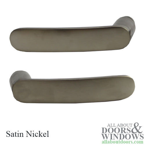 G-U Allegro Levers, Pair, Satin Nickel - G-U Allegro Levers, Pair, Satin Nickel