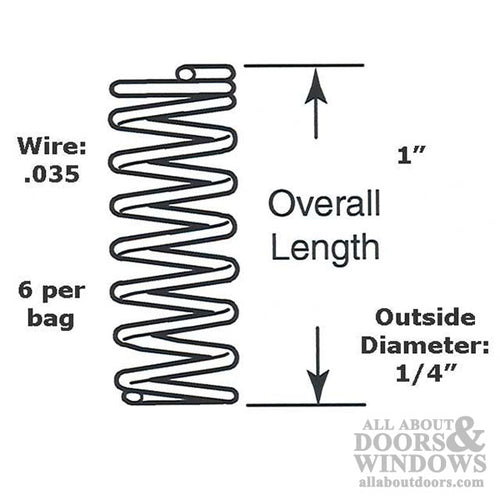 Compression Spring – 1/4