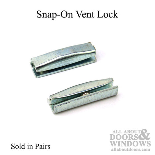 Sliding Window Snap-On Vent Lock - Choose Color