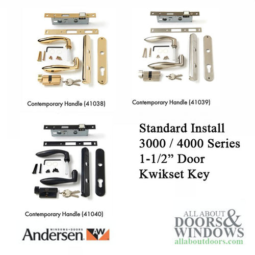 Contemporary Storm Door Hardware - Kwikset - Contemporary Storm Door Hardware - Kwikset