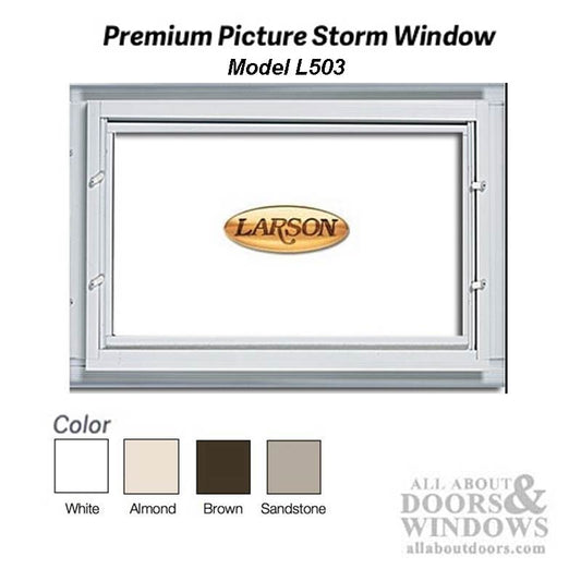 Larson Premium Picture window, Clear Glass