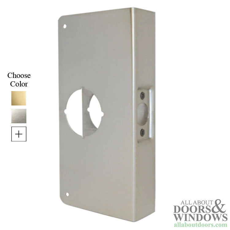 Wrap Around Plate Hinged Door Reinforcer - Wrap Around Plate Hinged Door Reinforcer