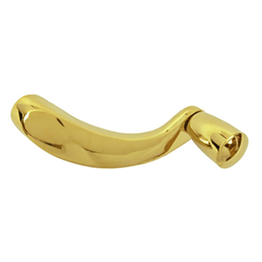 Andersen Window Improved/E-Z Casement Crank/Handle - Estate Style - Polished Brass