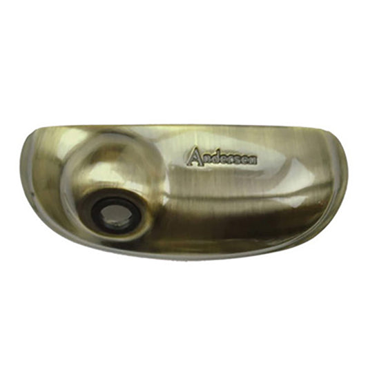 Andersen Perma-Shield Improved/E-Z Casement Windows - Operator Cover - Estate Style - Antique Brass