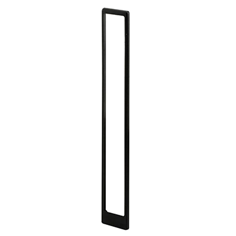 Sliding Patio Glass Door Shim Plates for 7/8 Inch Thick Doors Black Finish - Sliding Patio Glass Door Shim Plates for 7/8 Inch Thick Doors Black Finish