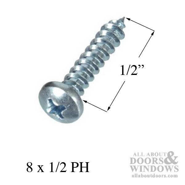 # 8 X 1/2  Pan Head Installation Screw - # 8 X 1/2  Pan Head Installation Screw