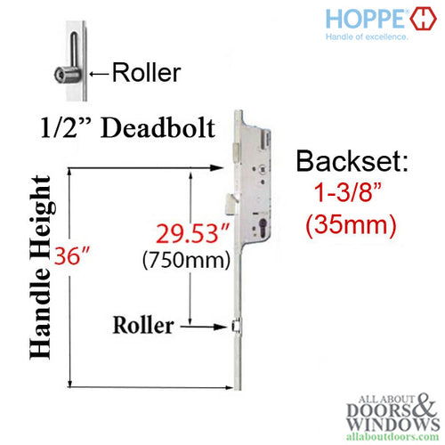 16mm Manual Gear, 35/92, Roller @ 29.53