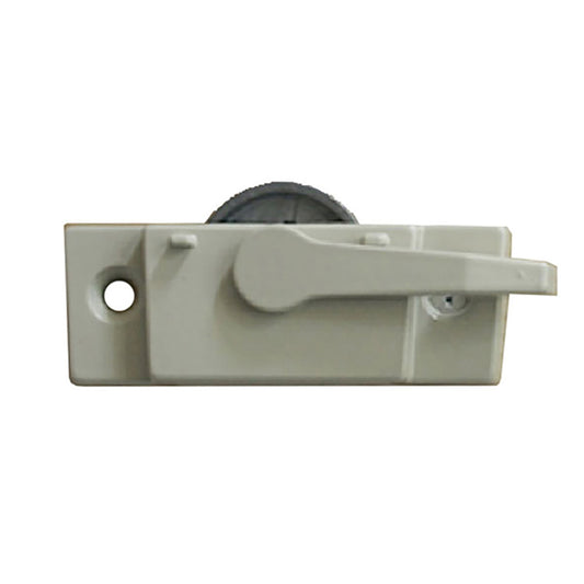 Sweep Latch, 2-1/16 x 7/16 Screw Holes, 1/8 cam, Single or Double Hung windows, LH