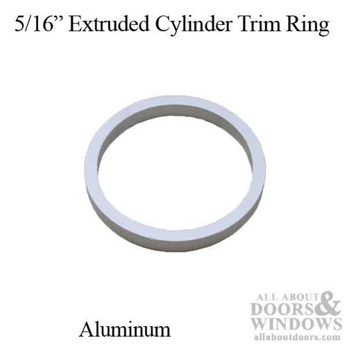 Extruded Cylinder Trim Ring, 5/16