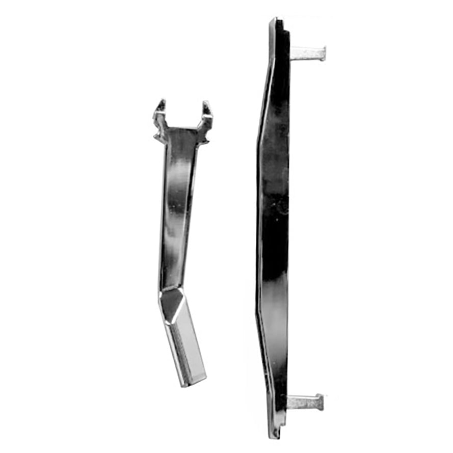 Roto Casement Window Handle and Escutcheon, Zinc - Left Hand - Roto Casement Window Handle and Escutcheon, Zinc - Left Hand