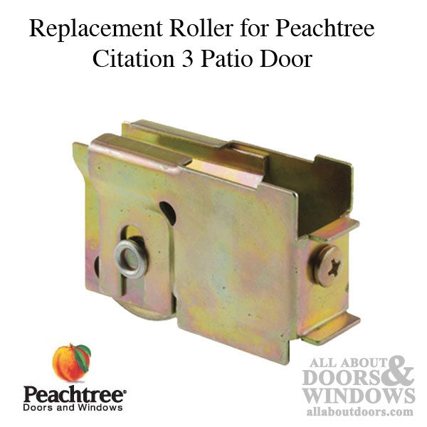 Peachtree Citation 3 roller assembly, 1-1/4  Steel wheel - Peachtree Citation 3 roller assembly, 1-1/4  Steel wheel