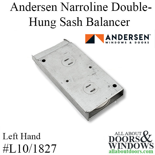 Counter Balancer, Andersen Perma-Shield Narroline Window, Left Hand - # L10 / 1827 - Counter Balancer, Andersen Perma-Shield Narroline Window, Left Hand - # L10 / 1827