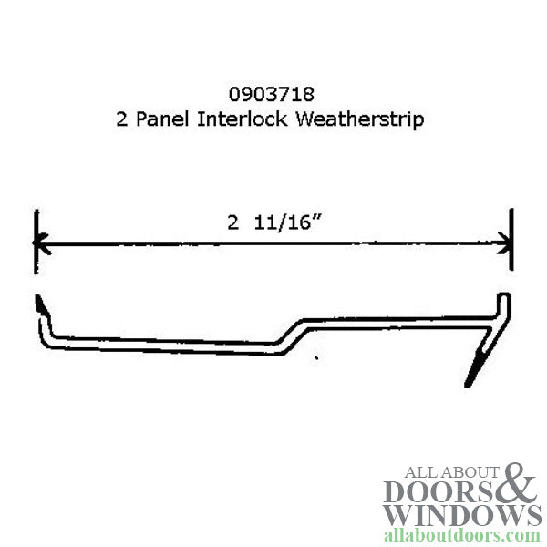 Andersen Perma-Shield Gliding Door Operating Weatherstrip, Meeting Stile - Sandtone - Andersen Perma-Shield Gliding Door Operating Weatherstrip, Meeting Stile - Sandtone